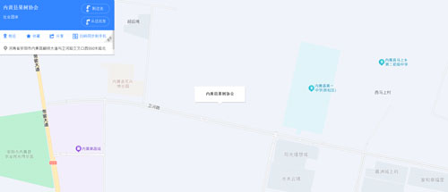 内黄县果树协会位置地图