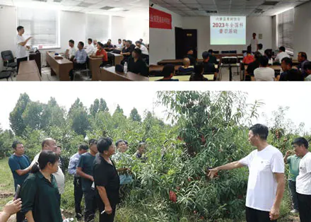 内黄县果树协会认真组织开展“i科普”科技志愿服务掠影